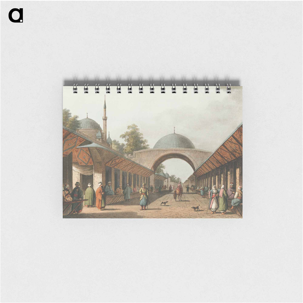 Borgas from Views in the Ottoman Dominions, in Europe, in Asia, and some of the Mediterranean islands - オスマン帝国領内の景色 Memo.