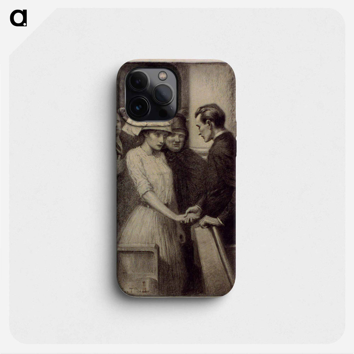 Sister, I wish you the grace and peace of the Lord - Wladyslaw Theodor Benda Phone Case.