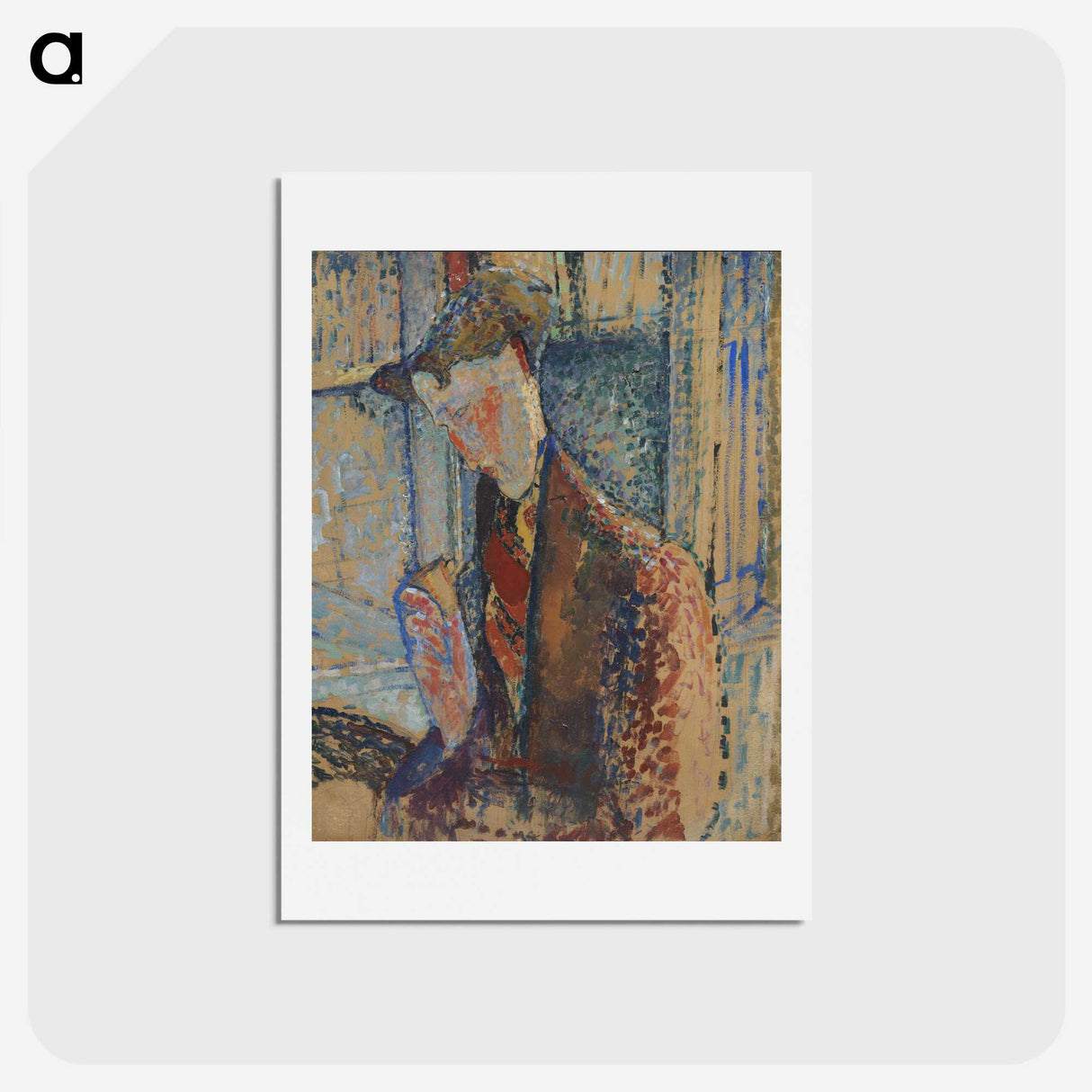 1-21_Amedeo-Modigliani_hagaki