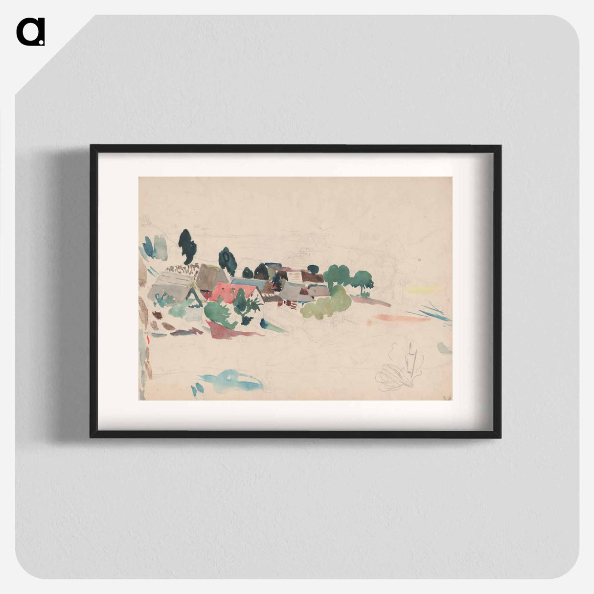 The land and the four characters in the land - アーノルド ピーター ワイズ クビンチャン Poster.