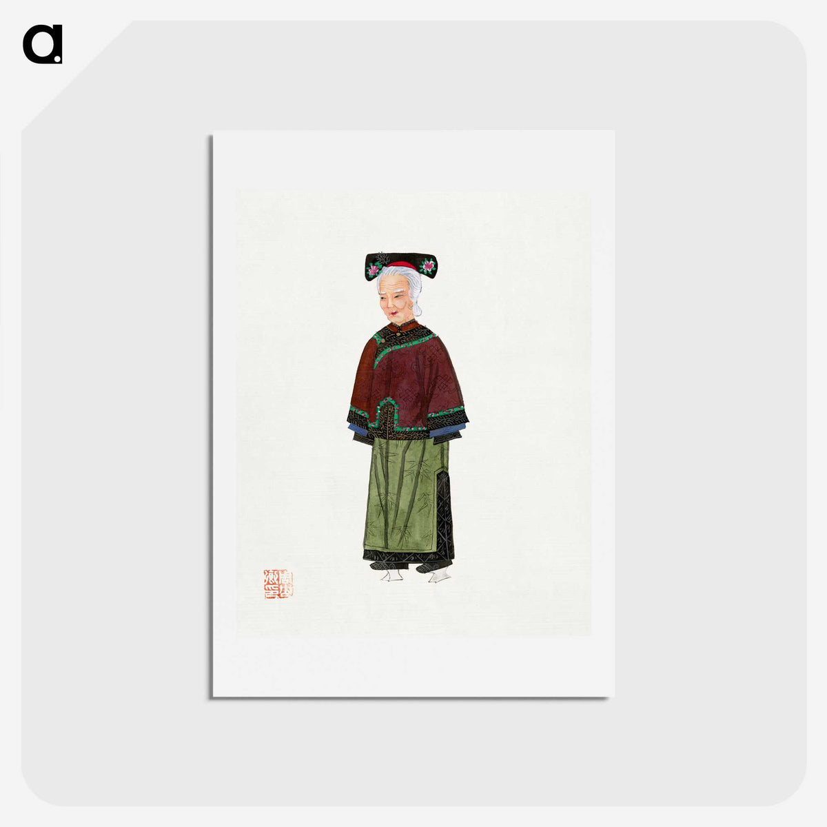 1-21_Chinese-Costumes_hagaki