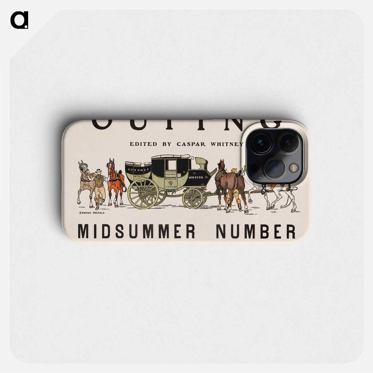 Outing - Edward Penfield Phone Case.