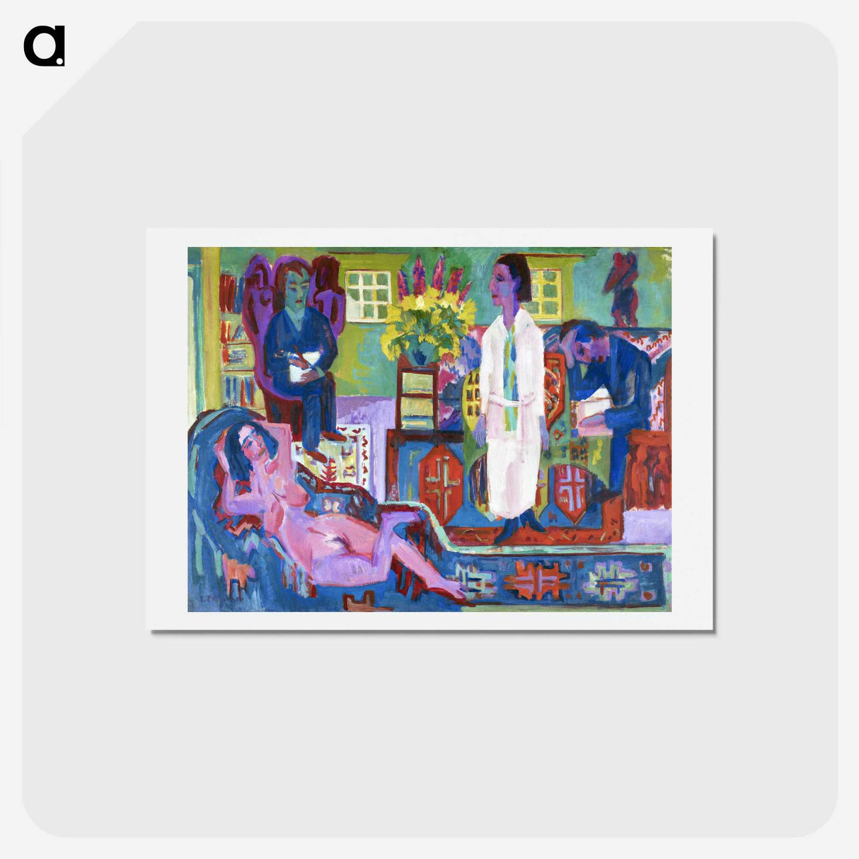 1-21_Ernst-Ludwig-Kirchner_hagaki