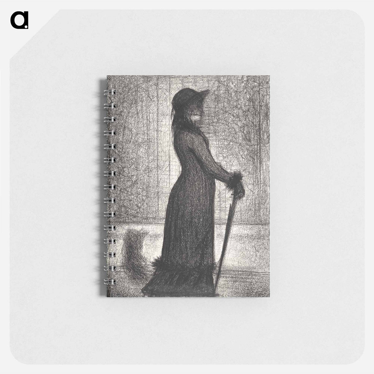 Woman Strolling - ジョルジュ スーラ Memo.