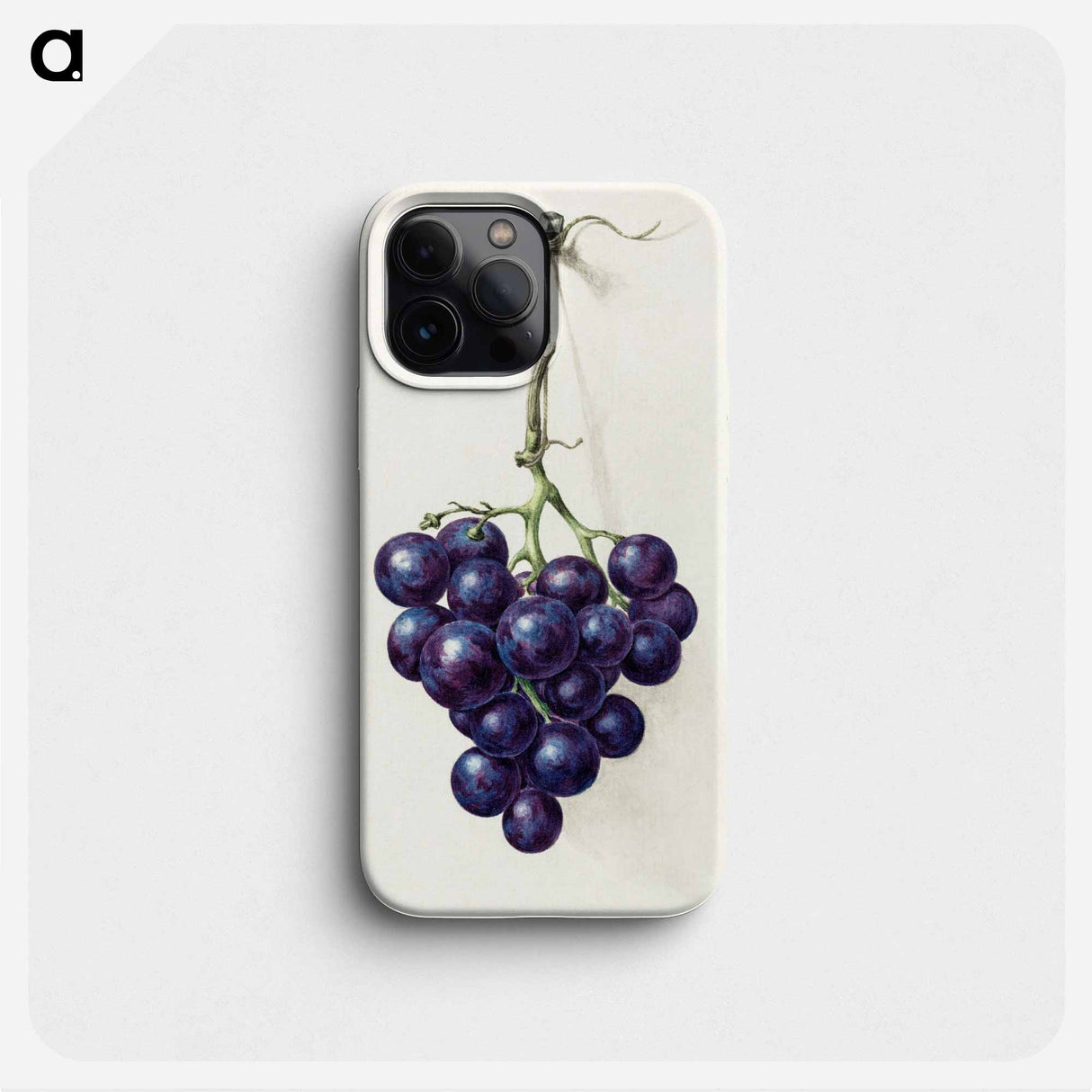 Bunch of blue grapes - Jean Bernard Phone Case.