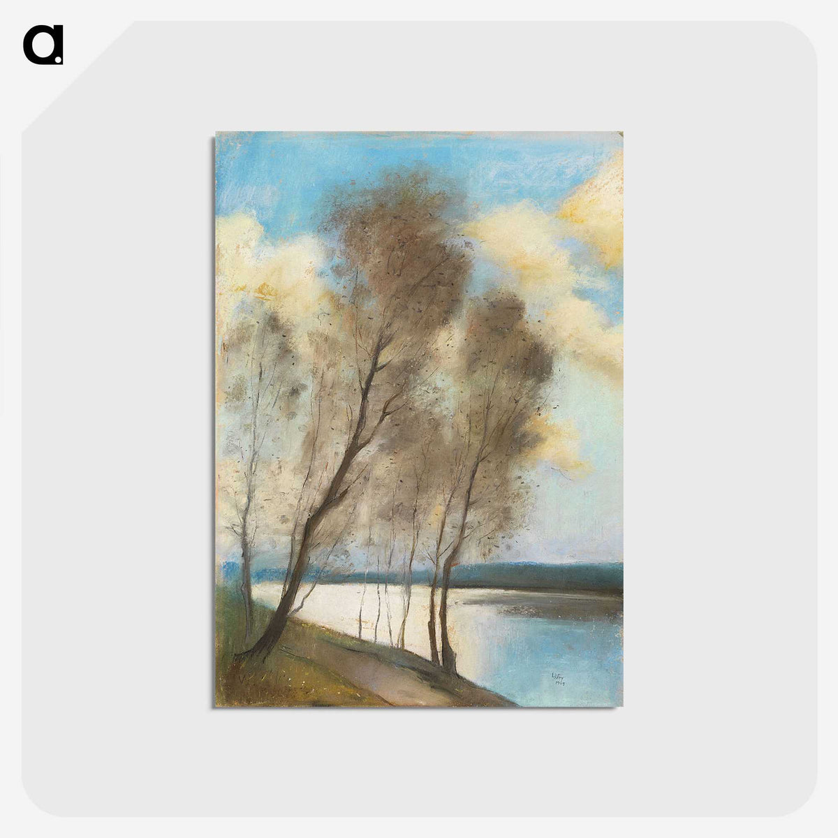 1-21_Leo-Lesser-Ury_postcard