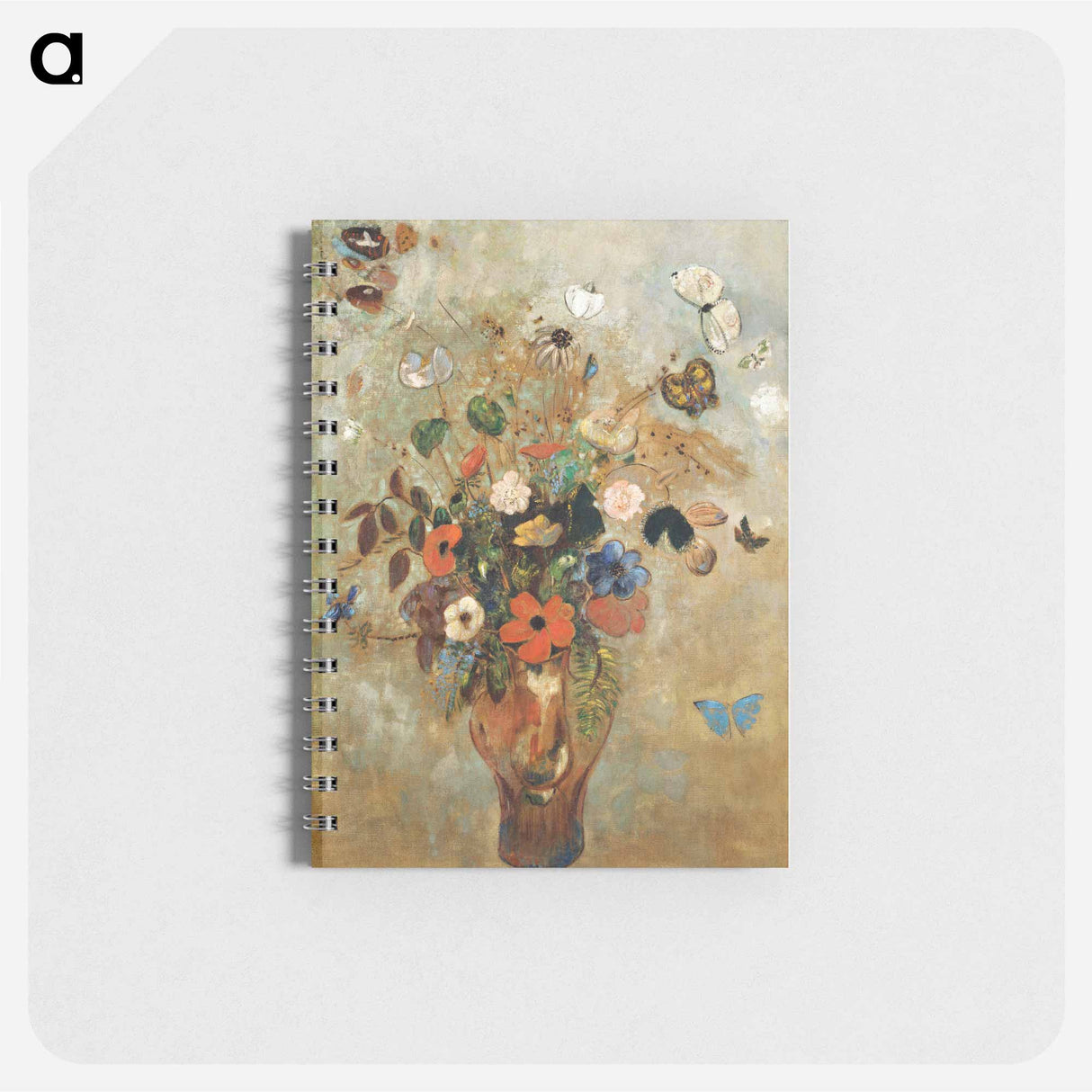 Still Life with Flowers - オディロン ルドン Memo.