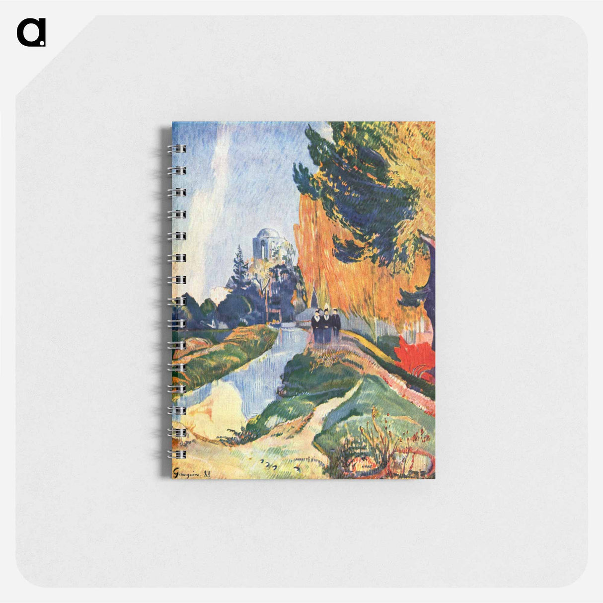 Les Alyscamps - ポール ゴーギャン Memo.