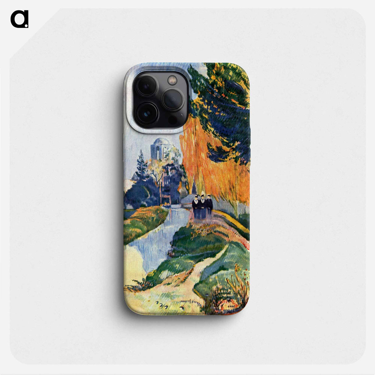 Les Alyscamps - Paul Gauguin Phone Case.