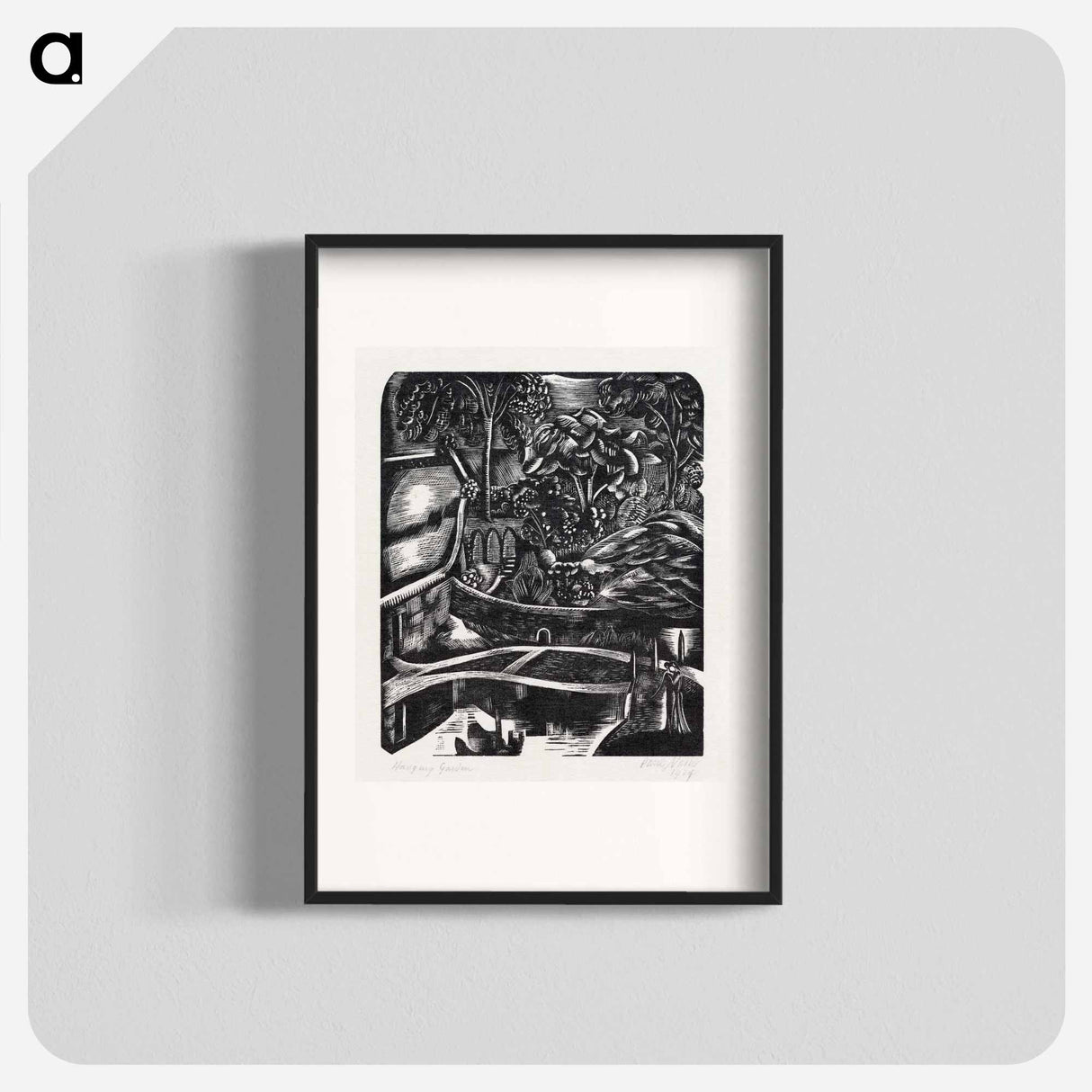 Hanging garden - Paul Nash Poster.