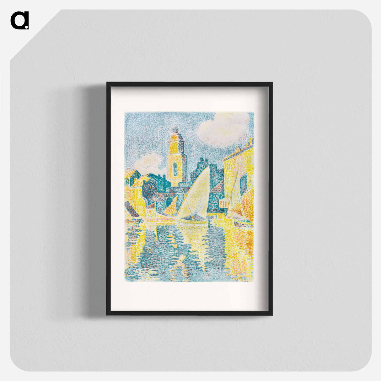 アートポスター-The Port, Saint–Tropez - ポール シニャック Poster.
