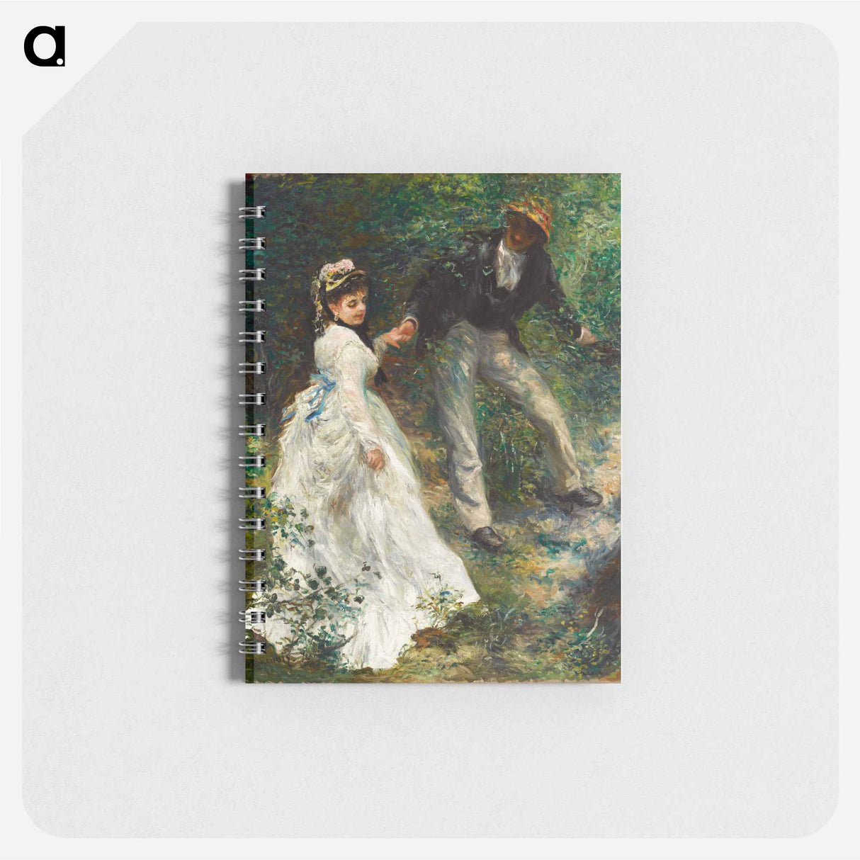 La Promenade - ピエール オーギュスト ルノワール Memo.