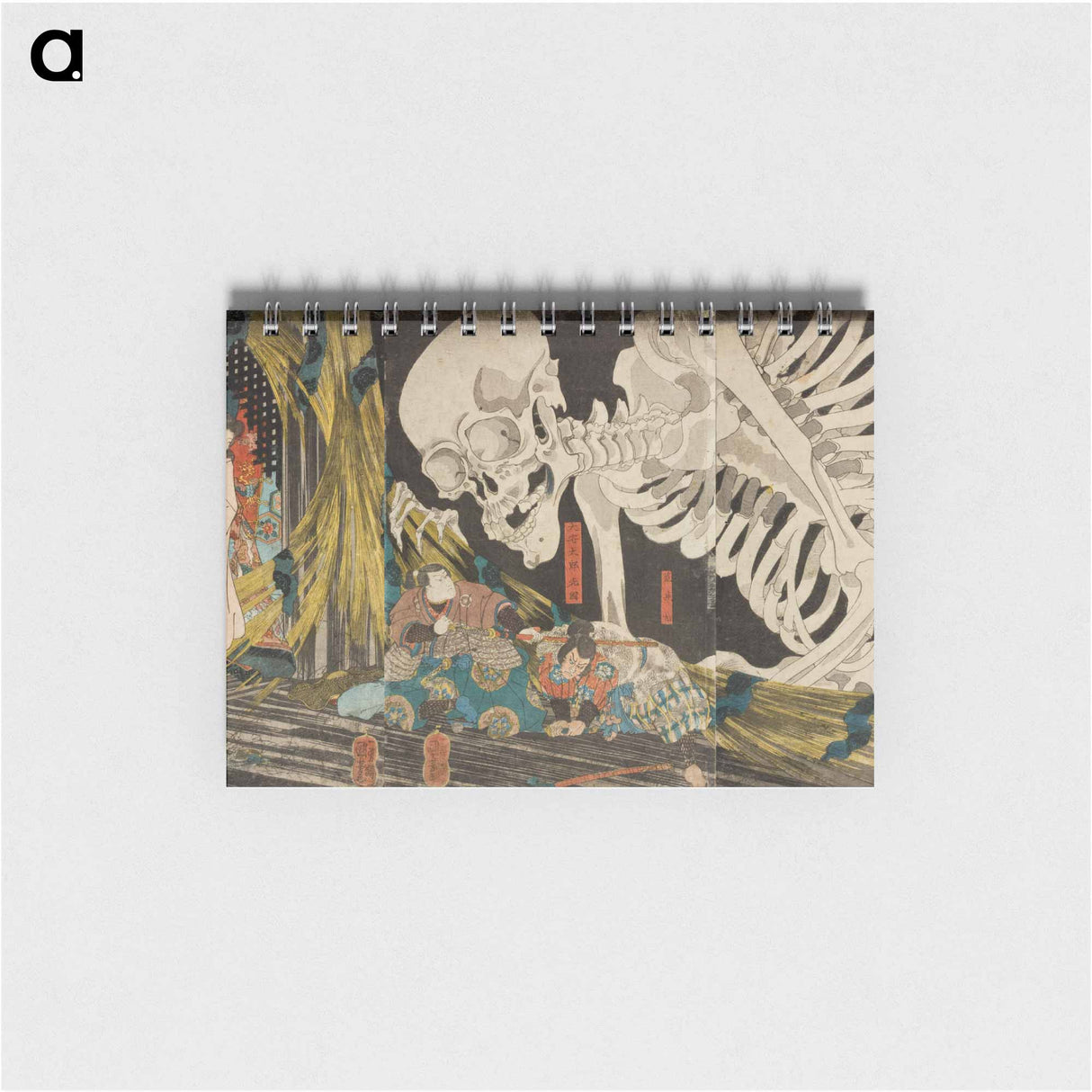 In the Ruined Palace at Sōma, Masakado's Daughter Takiyasha Uses Sorcery to Gather Allies - 歌川 国芳 Memo.