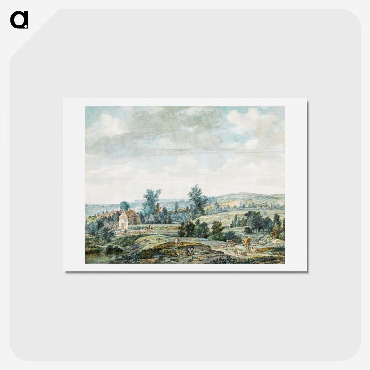 1-22_Aert-Schouman_hagaki