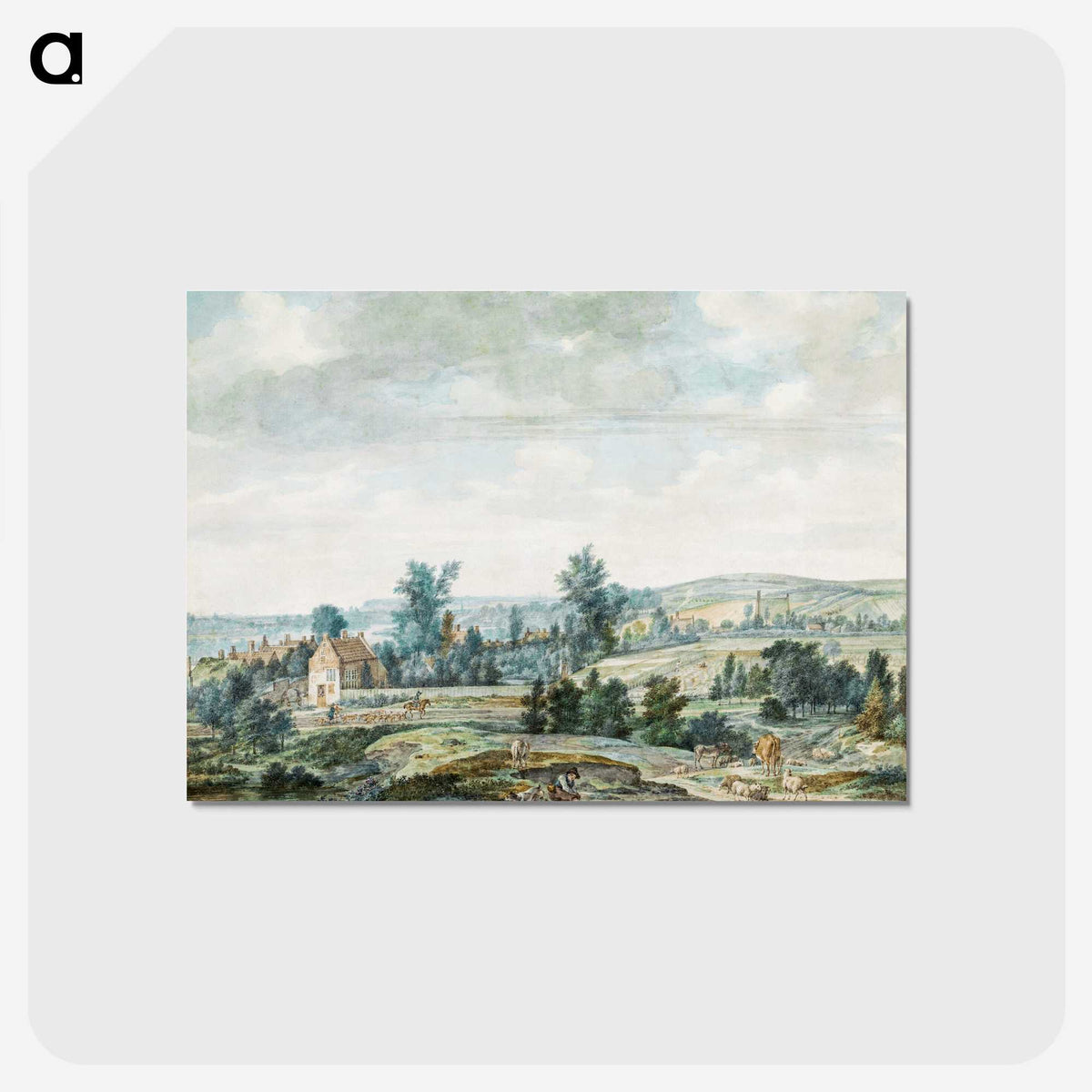 1-22_Aert-Schouman_postcard