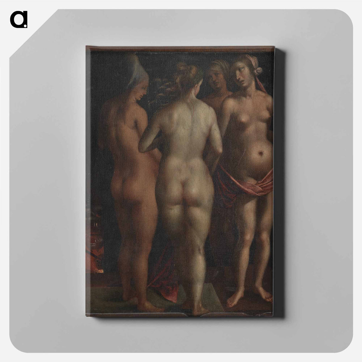 Venus and the Three Graces - アルブレヒト デューラー Canvas.