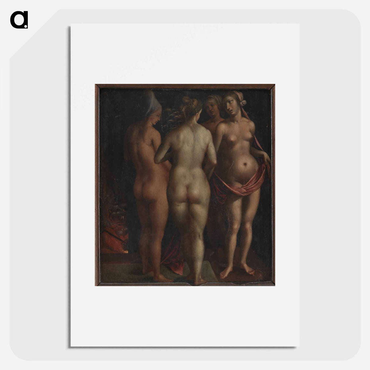 Venus and the Three Graces - アルブレヒト デューラー Poster.