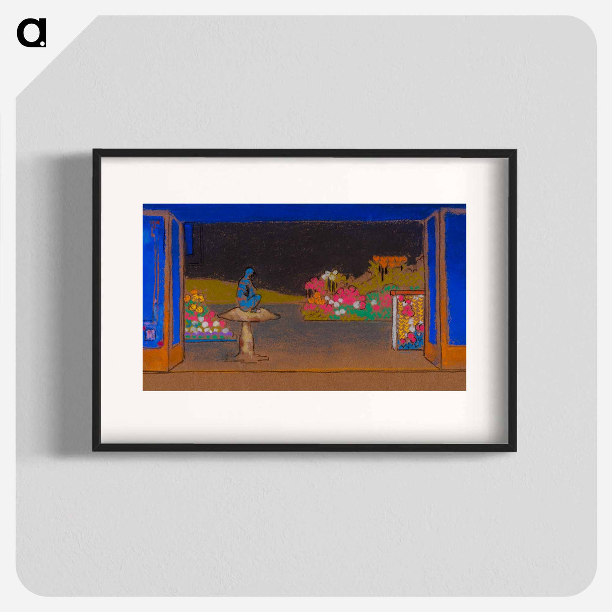 Garden of Flowers - 不思議の国のアリス Poster.