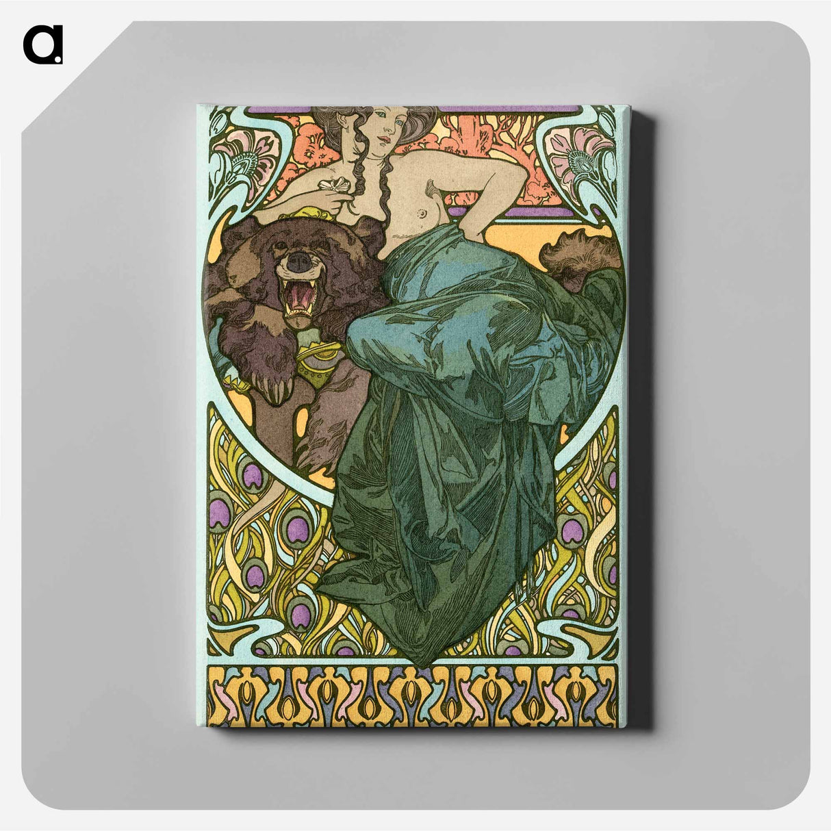 Untitled - アルフォンス ミュシャ Canvas.