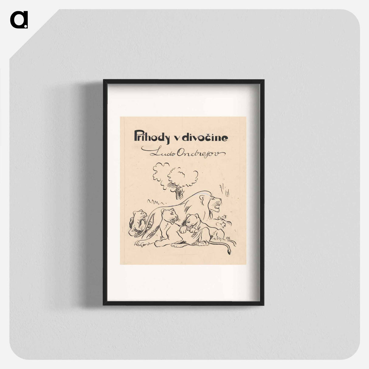 Stories in wilderness - アーノルド ピーター ワイズ クビンチャン Poster.