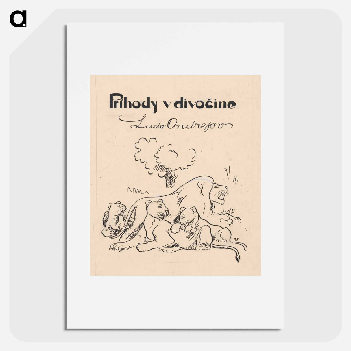 Stories in wilderness - アーノルド ピーター ワイズ クビンチャン Poster.