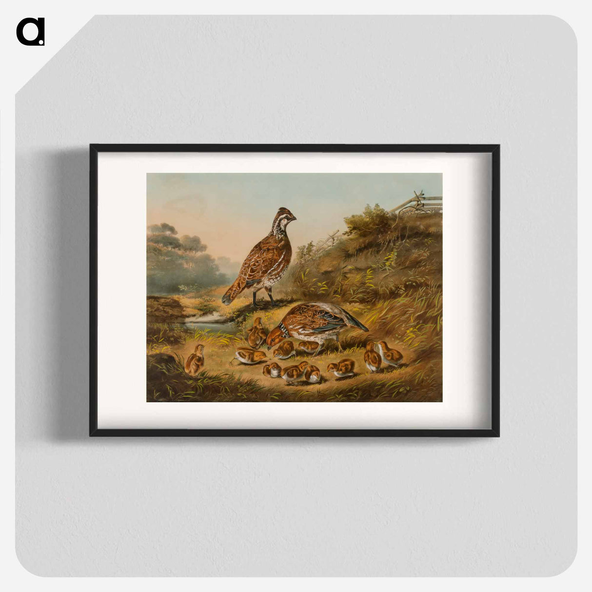 The Cares of a Family - アーサー フィッツウィリアム テイト Poster.