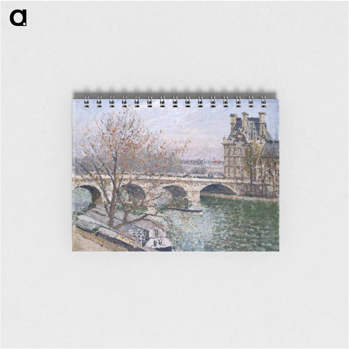 The Pont Royal and the Pavillon de Flore - カミーユ ピサロ Memo.