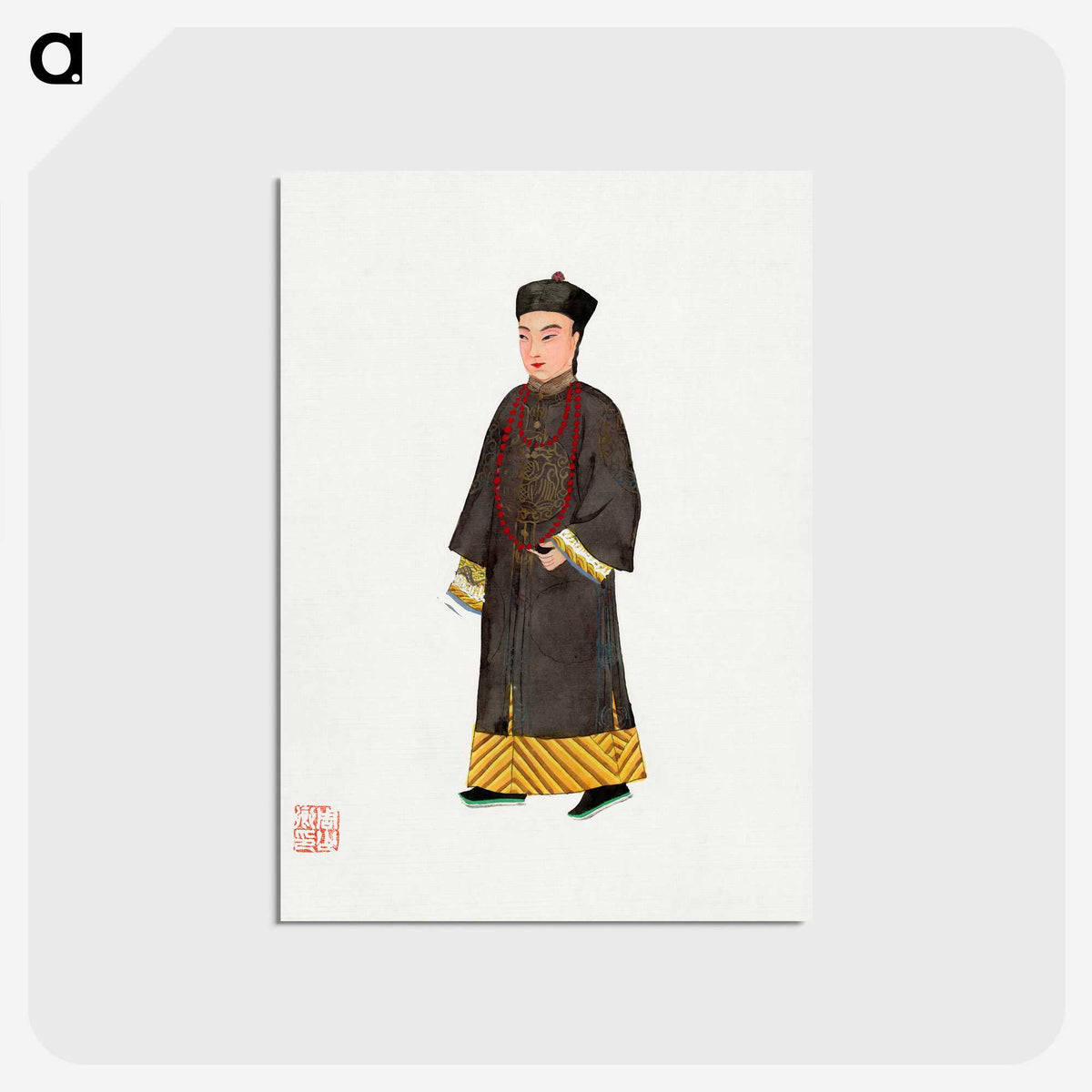 1-22_Chinese-Costumes_postcard