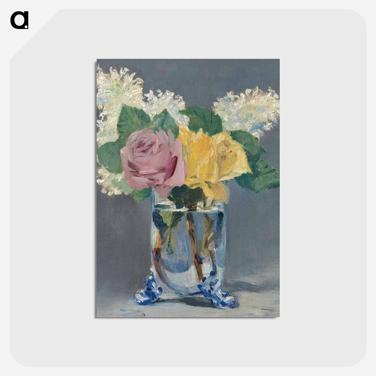 アートポストカード-Edouard Manet's famous painting - エドゥアール マネ Postcard.