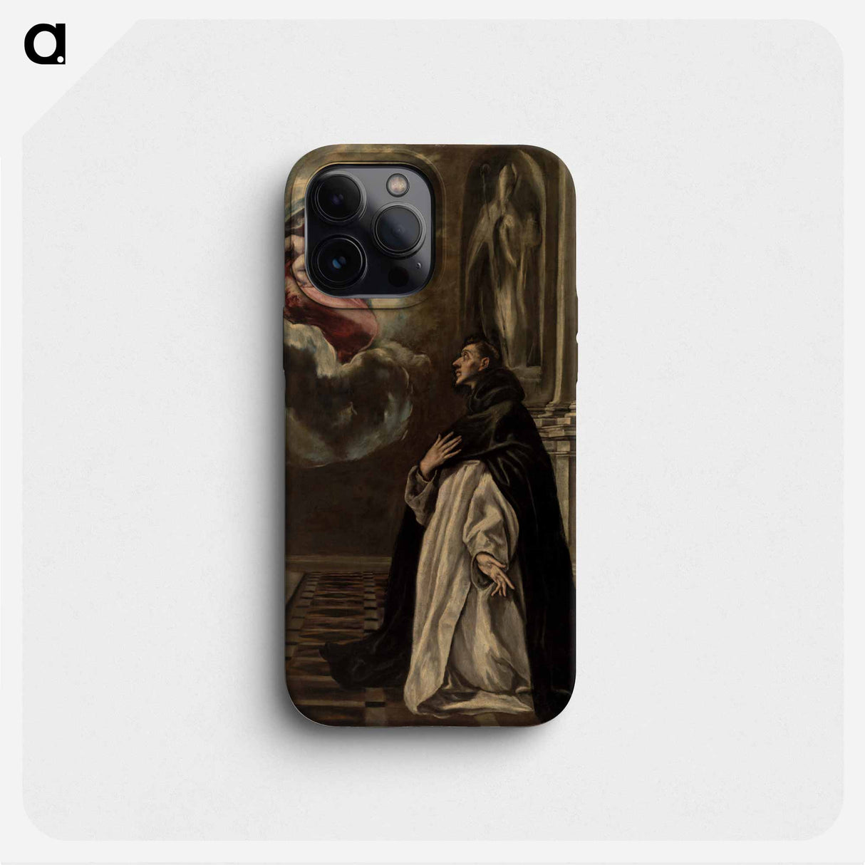 Apparition of the Virgin and Child to Saint Hyacinth - エル グレコ Phone Case.