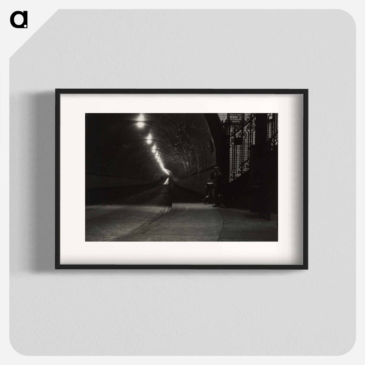 Rotherhithe Tunnel, London - エリック リー ジョンソン Poster.