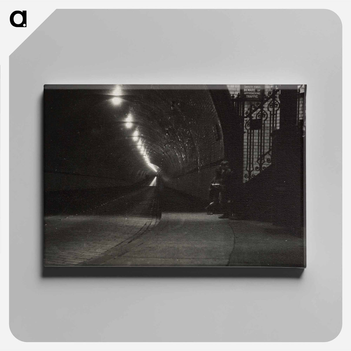 Rotherhithe Tunnel, London - エリック リー ジョンソン Canvas.