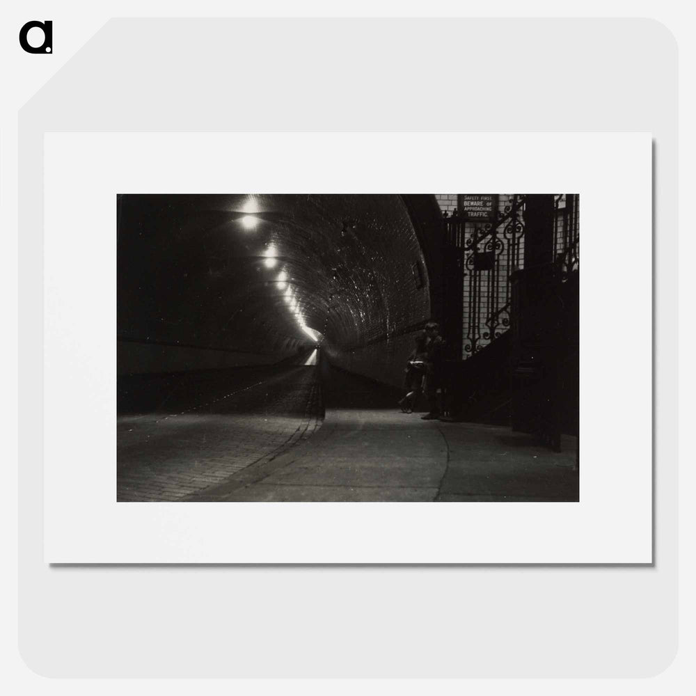 Rotherhithe Tunnel, London - エリック リー ジョンソン Poster.