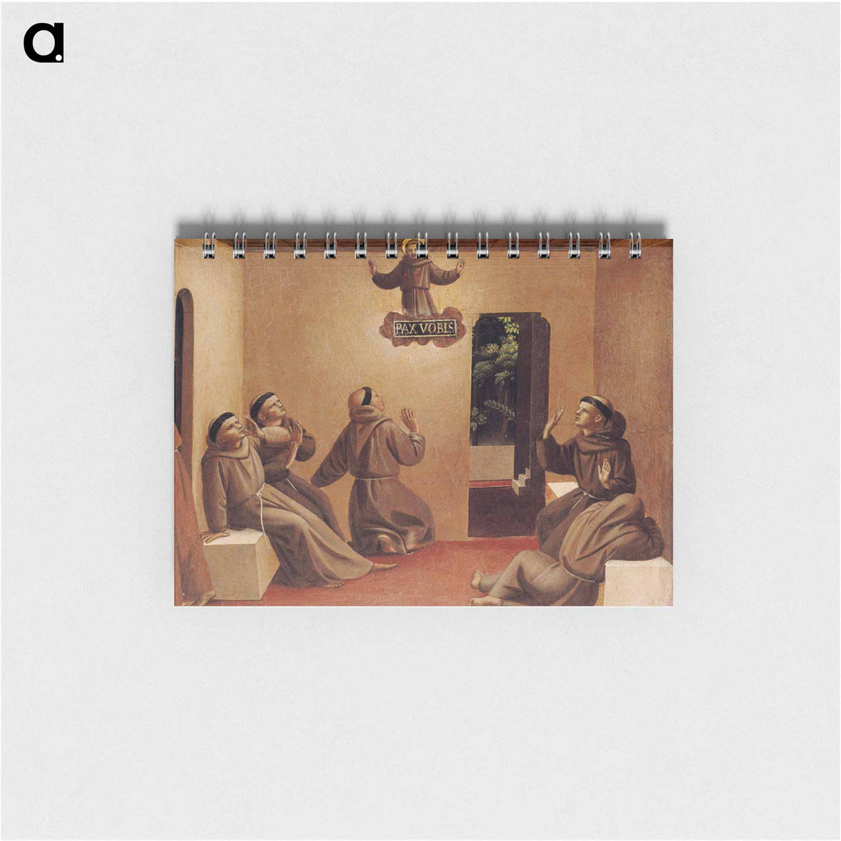 アートメモ帳-Apparition of St. Francis at Arles - フラ アンジェリコ Memo.