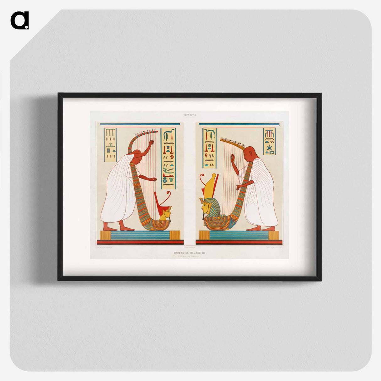 アートポスター-Bards of Ramses III
- エジプト美術史 Poster.
