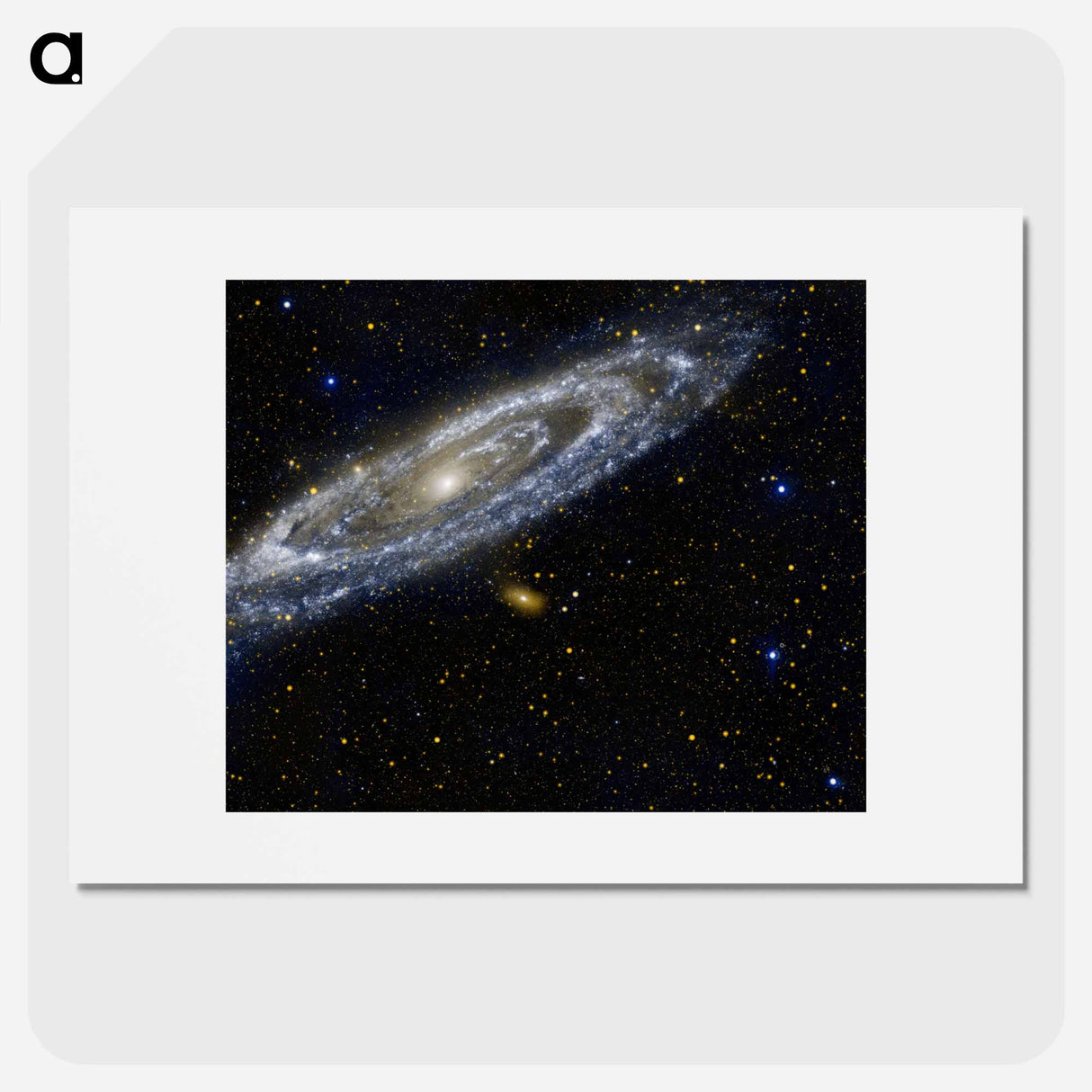 アートポスター-Andromeda Galaxy
- ハッブル画像 Poster.