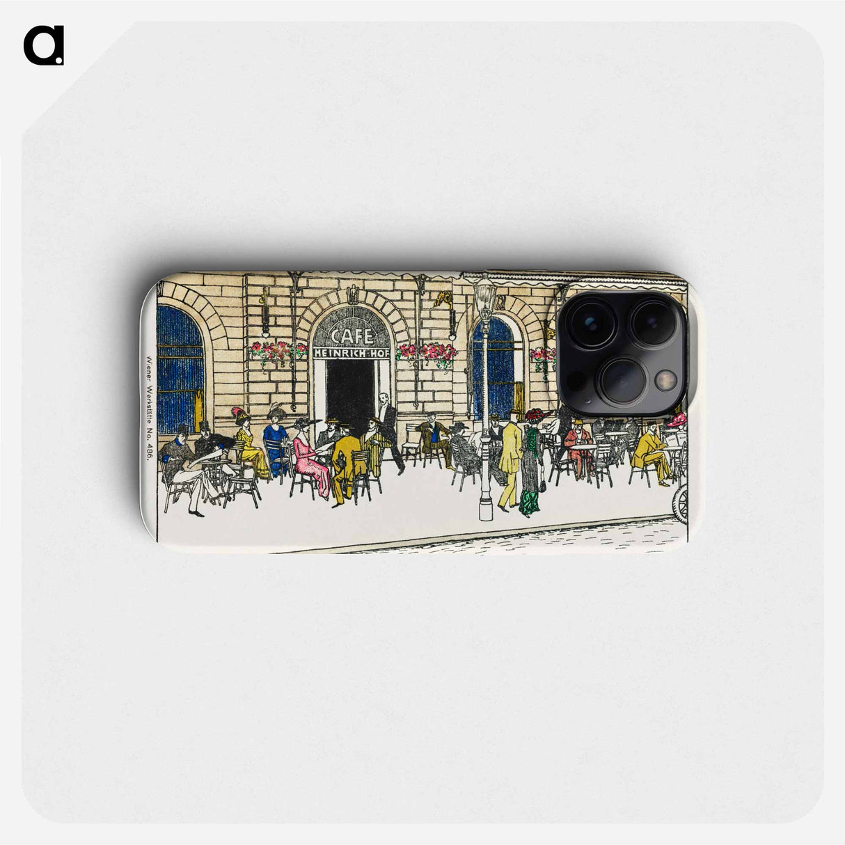 Café Heinrichhof - モリツ ユング Phone Case.