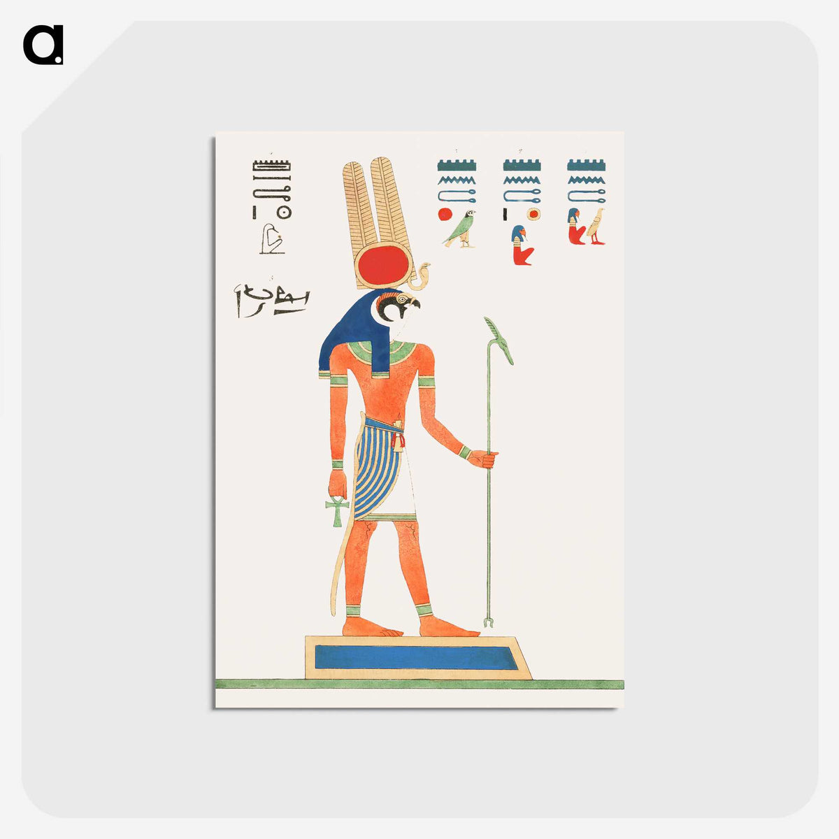 1-22_Pantheon-Egyptien_postcard