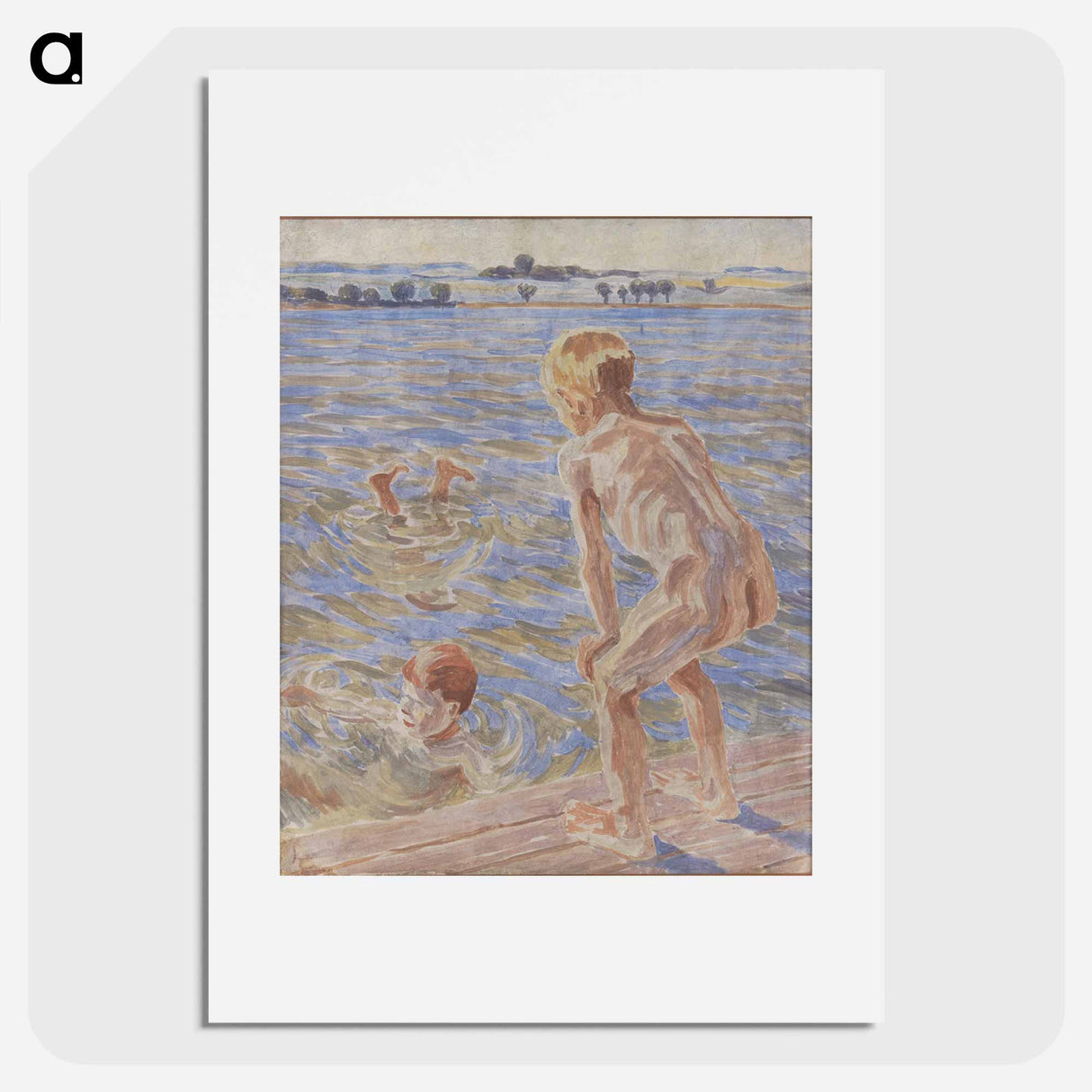 アートポスター-Bathing Boys, Fåborg Fjord
- ピーター ハンセン Poster.