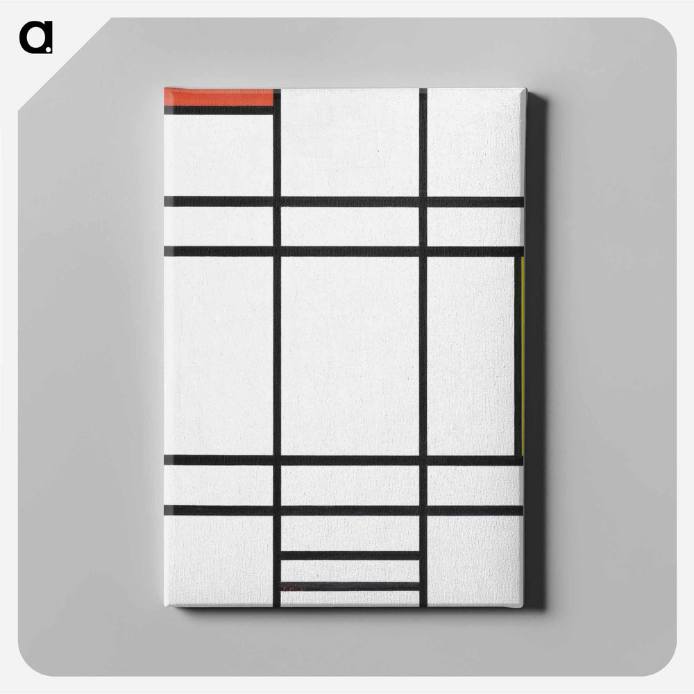 Composition in White, Red, and Yellow - Piet Mondrian Canvas.