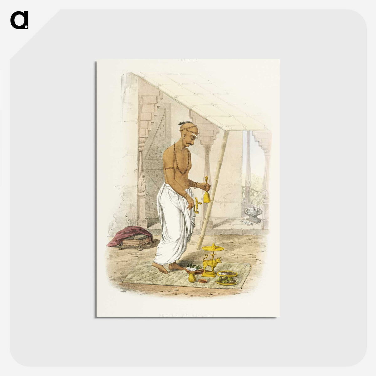 1-22_The-Daily-Prayers-of-the-Brahmins_postcard