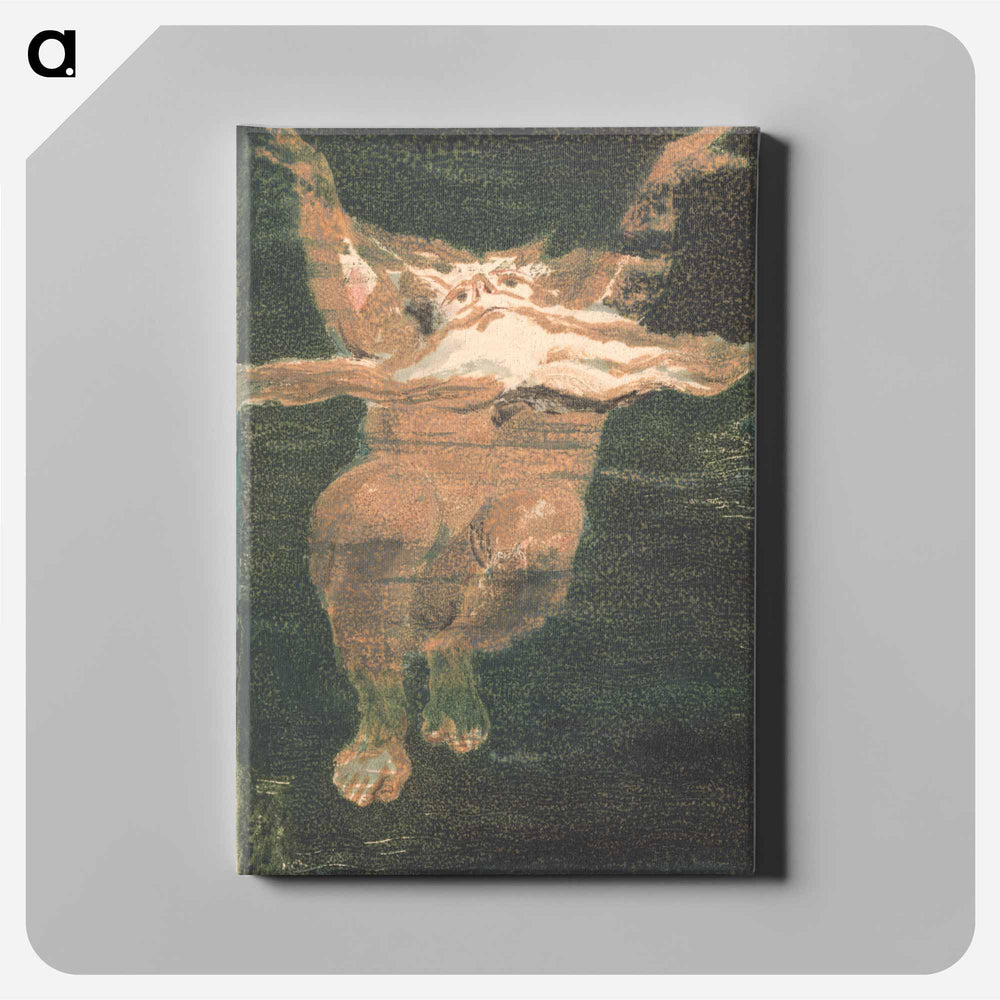 The First Book of Urizen, Plate 5 - William Blake Canvas.