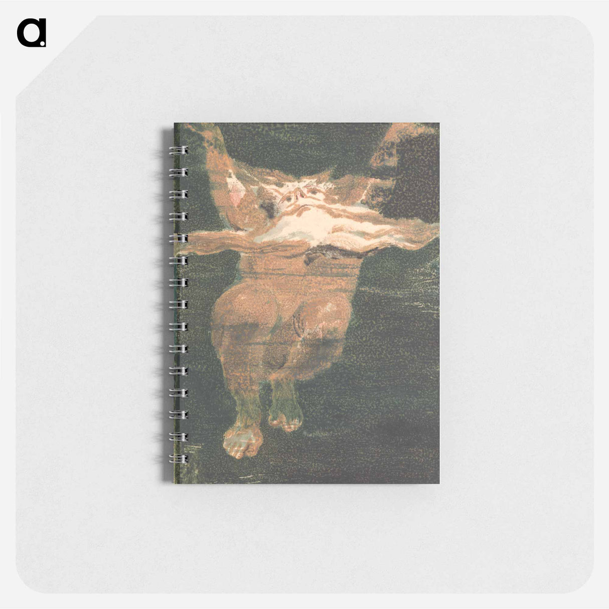 The First Book of Urizen, Plate 5 - ウィリアム ブレイク Memo.