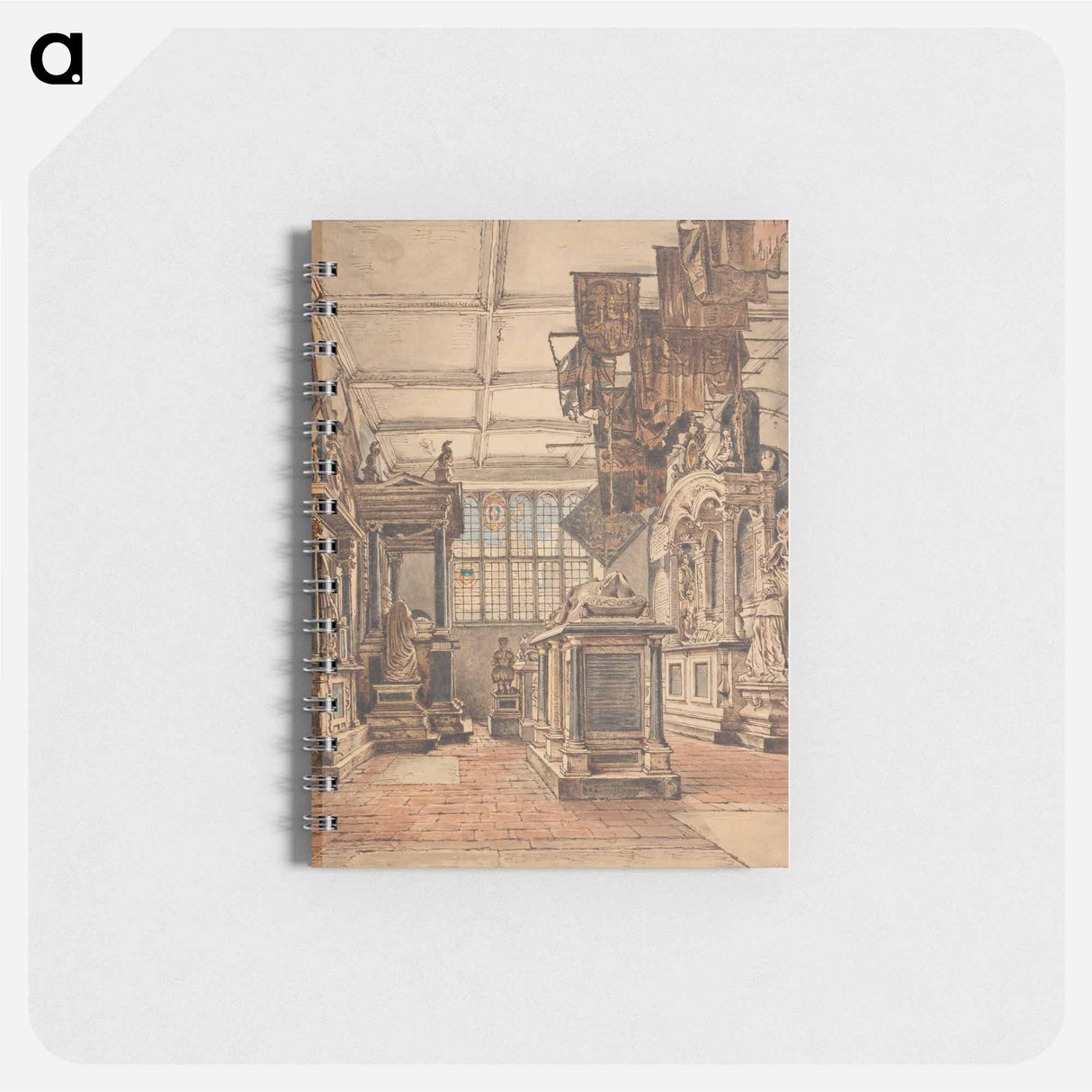 アートメモ帳-The Essex Chantry, Watford Church - ウィリアム ヘンリー ハント Memo.