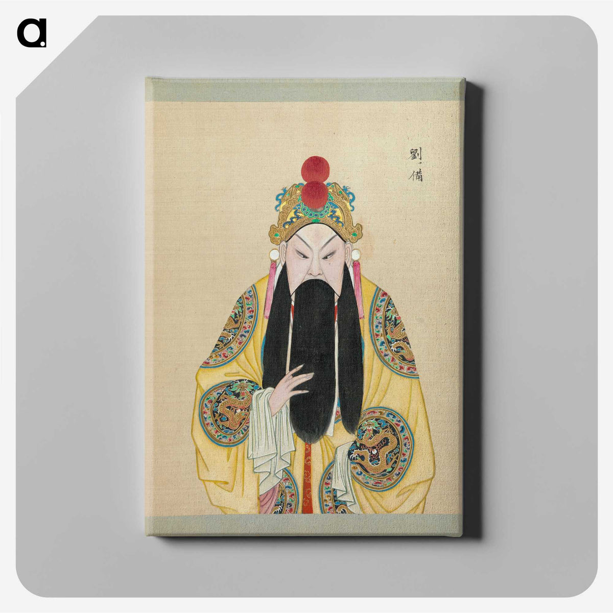 1-23_100-Portraits-of-Peking-Opera-Characters_canvas