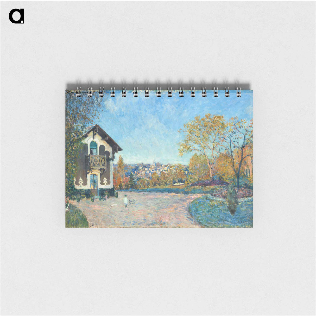 View of Marly-le-Roi from Coeur-Volant - アルフレッド シスレー Memo.