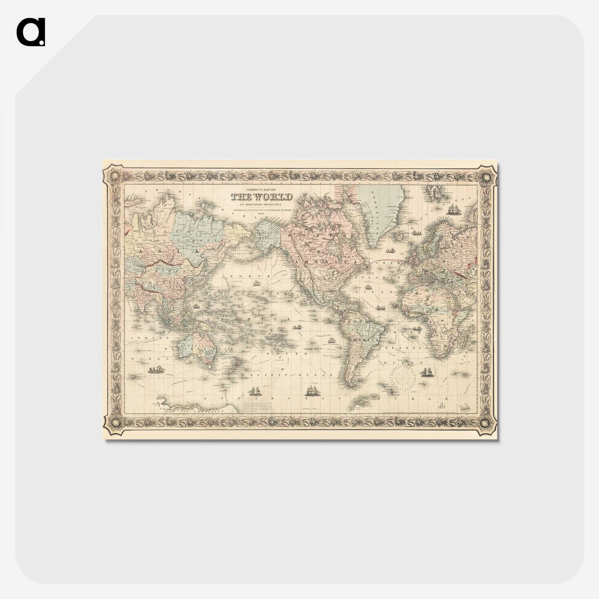 1-23_Antique-Maps_postcard