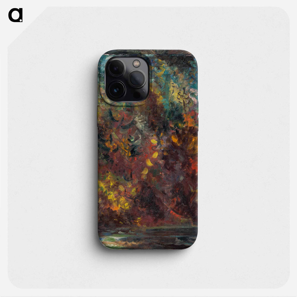 Autumn on a river bank - アーノルド ピーター ワイズ クビンチャン Phone Case.