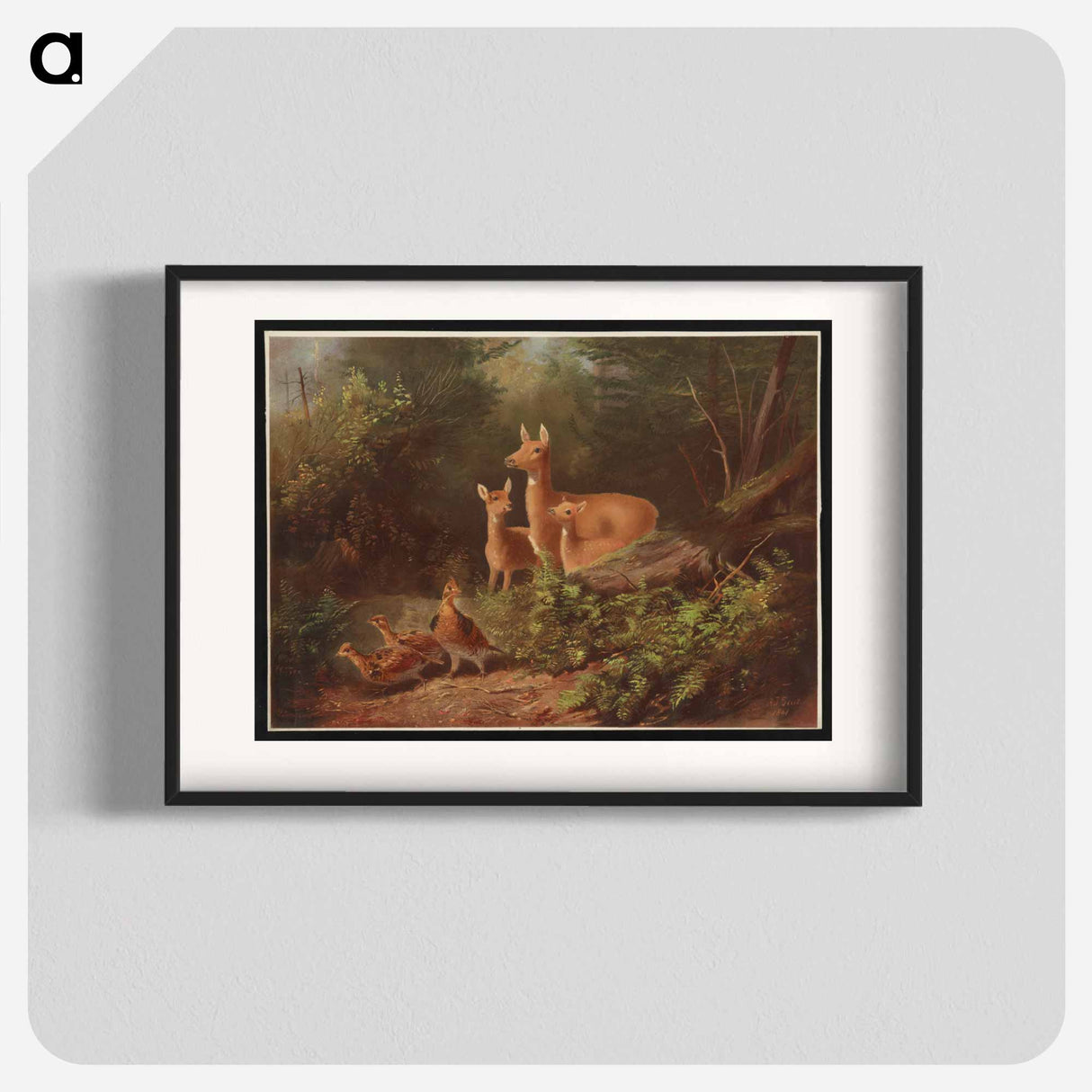 Alarm - アーサー フィッツウィリアム テイト Poster.