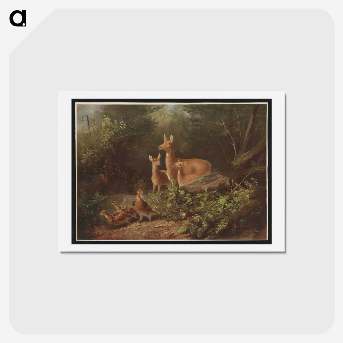 1-23_Arthur-Fitzwilliam-Tait_hagaki